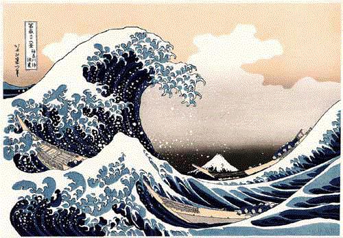 The Great Wave Of Kanagawa by Katsushika Hokusai 